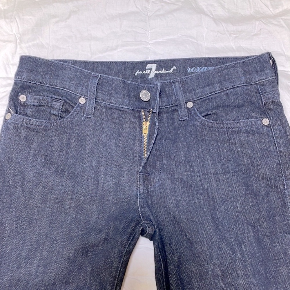 7 For All Mankind Roxanne Skinny Jeans Size 27 - Picture 4 of 16